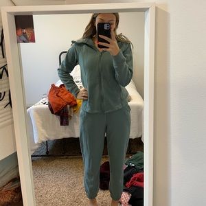 Target blue matching sweat set